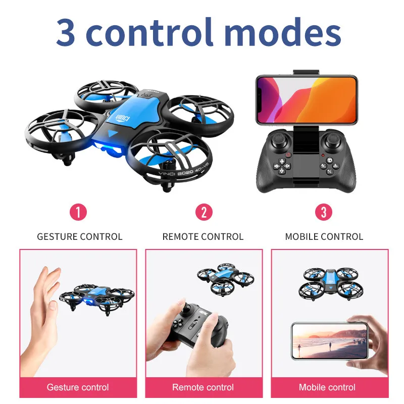 V8 Nieuwe Mini Drone 4K Profes - Drone Racing Motor recensie en prijs