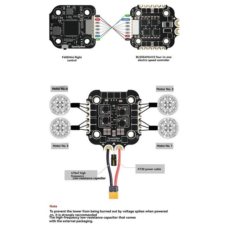 B92B voor SpeedyBee F405 Mini  - Drone Racing Flight Controller recensie en prijs
