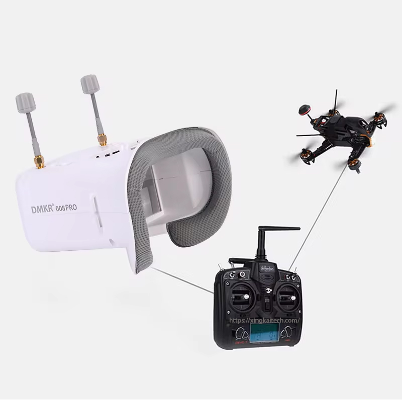5.8G 4.3 Inch HD LCD FPV-bril  - Drone Racing Goggles recensie en prijs