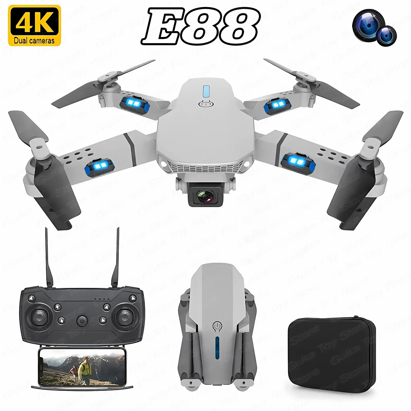 E88 Pro WIFI FPV Drone Grootho - Drone Racing Camera recensie en prijs
